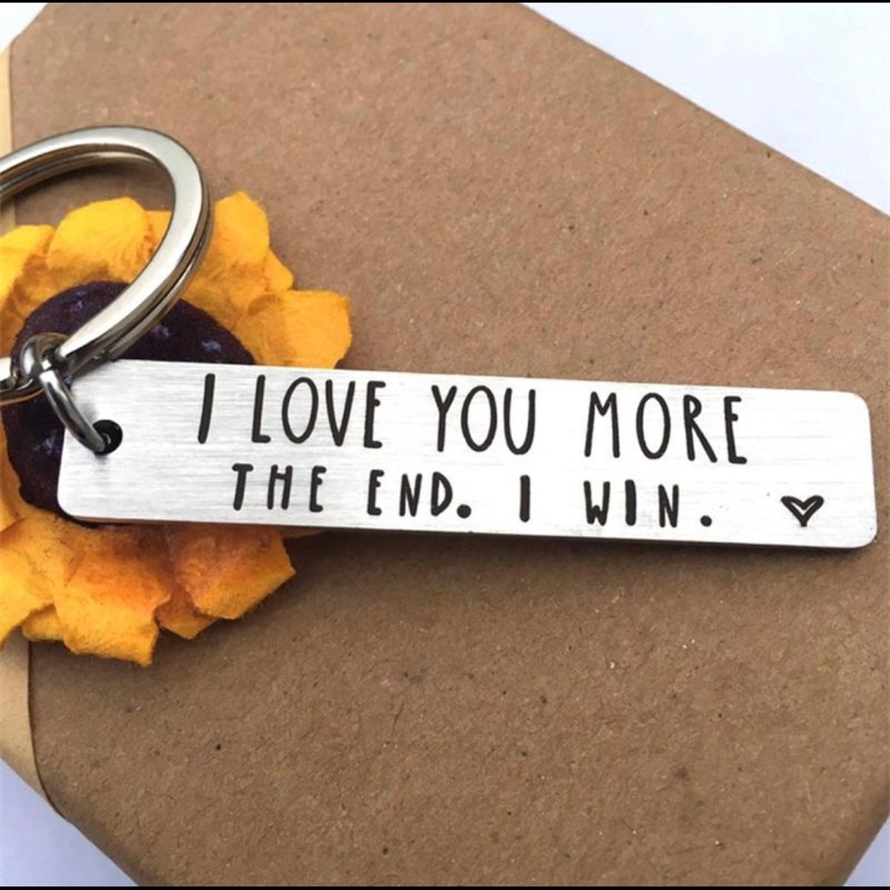 I Love You Keychain